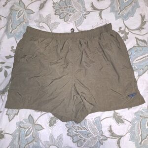 A pair of Speedo men's swim trunks in a size XL. Pre-loved in great condition